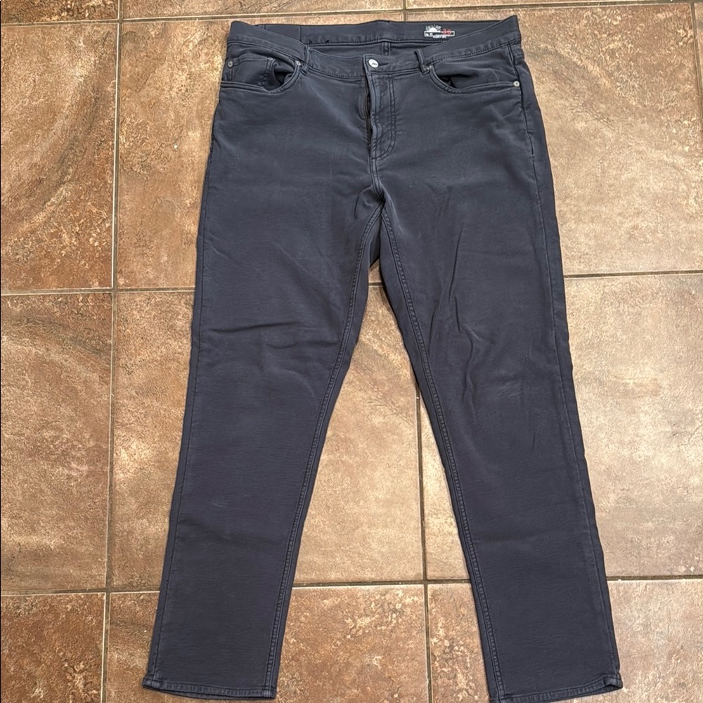 Faherty Charcoal Jeans 36